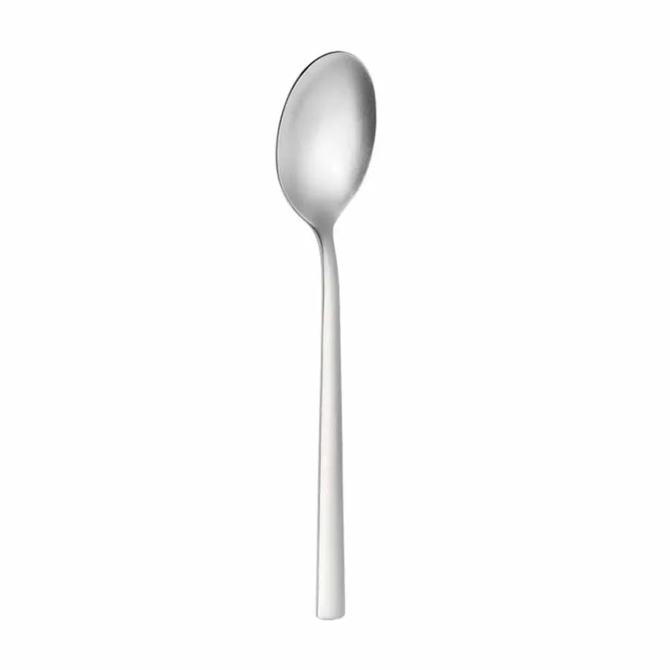 Servizio Posate in Acciaio Inox Sabbiato 24 Pezzi di Design Elegante - Ronfo Viadurini