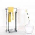 Servomuto moderno di design in plexiglass fumè Mose, made in Italy