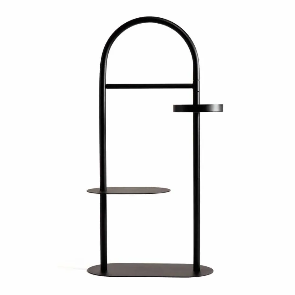 Servomuto Moderno in Acciaio Verniciato RAL di Design Made in Italy - Mirello Viadurini