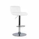 Set 2 sgabelli imbottiti di design, regolabili in altezza Ida Viadurini