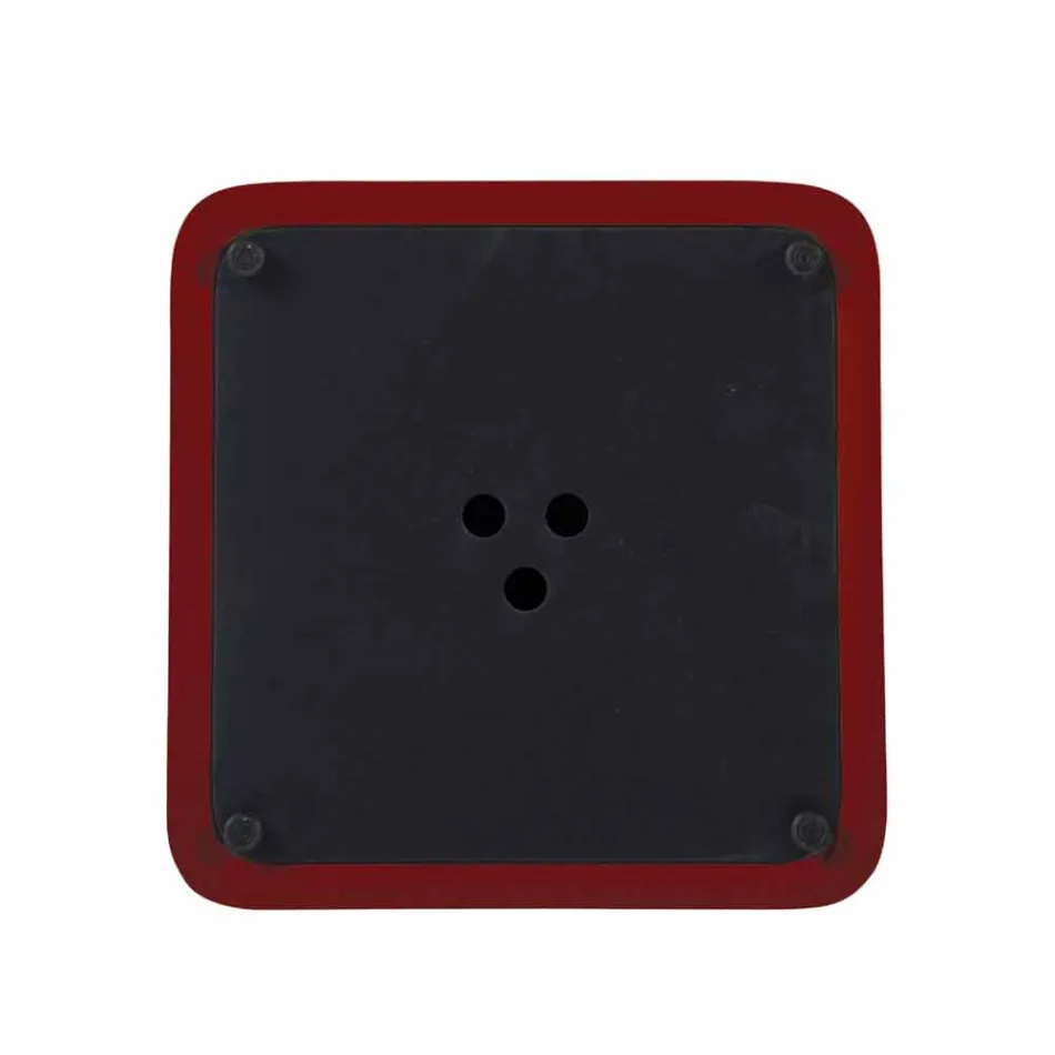Sgabello cubo morbido poliuretano Slide Soft Cube di design made Italy Viadurini