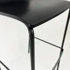 Sgabello Cucina in Acciaio e Tecnopolimero Made in Italy 2 Pezzi - Ghirlanda Viadurini
