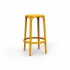 Sgabello da esterno Brooklyn by Vondom in polipropilene, H 76 cm Viadurini