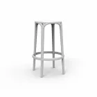 Sgabello da esterno Brooklyn by Vondom in polipropilene, H 76 cm Viadurini
