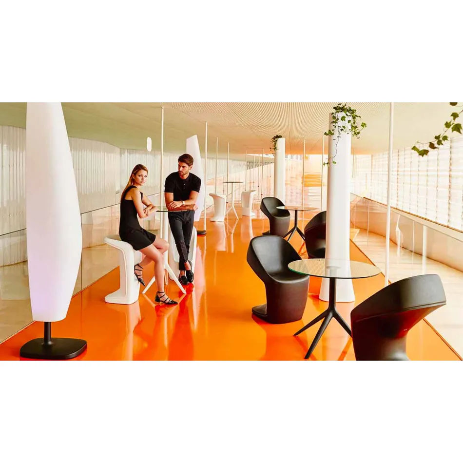 Sgabello da esterno di design moderno Ufo by Vondom in polietilene Viadurini