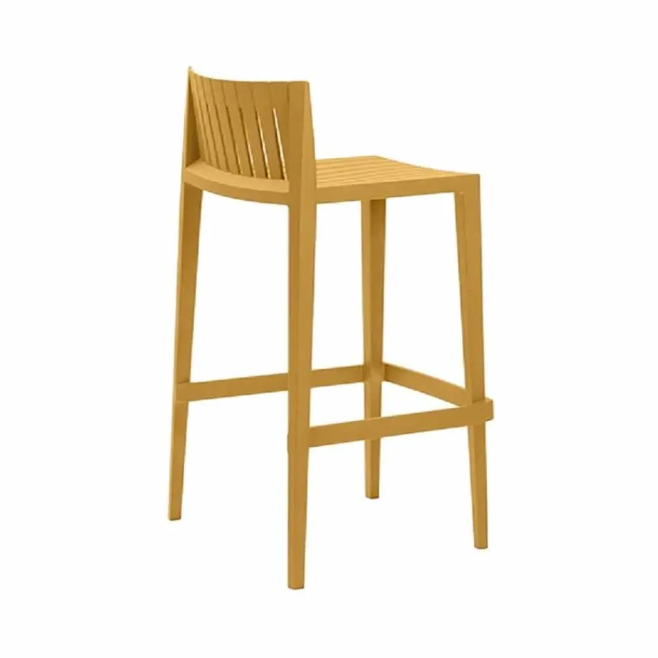 Sgabello da giardino H 87 cm Spritz Vondom in polipropilene,impilabile Viadurini