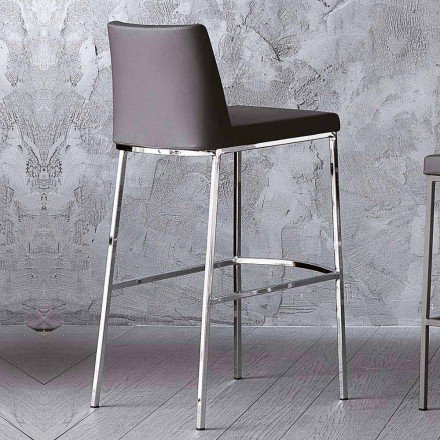 Sgabello di design per cucina o sala da pranzo Celine H80 Viadurini