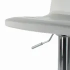 Sgabello Girevole con Schienale in Diverse Misure Made in Italy - Parma Viadurini