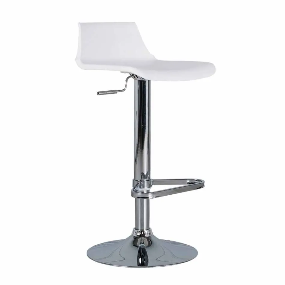 Sgabello in PVC dal design moderno Rizzo Viadurini