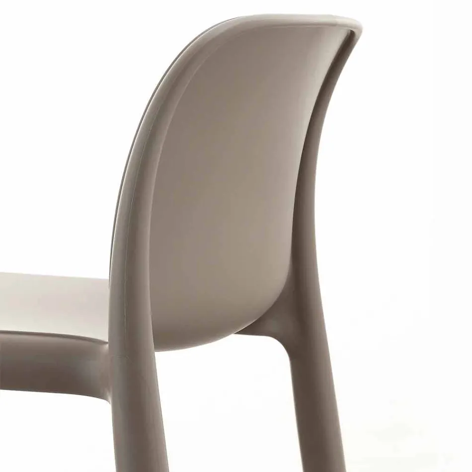 Sgabello resina H65 e fiberglass design moderno prodotto Italia Grosseto Viadurini