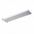 Soffione da Parete in Acciaio Inox con Getto a Pioggia Made in Italy - Netto