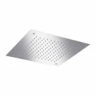 Soffione Doccia Quadrato Monogetto in Acciaio Inox Made in Italy - Getto Viadurini