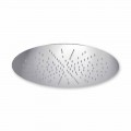 Soffione Doccia Rotondo da Soffitto in Acciaio Moderno Made in Italy - Damian