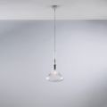 Sospensione in Ferro con Vetro Pyrex Made in Italy - Corinto