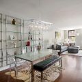 Sospensione in Ferro Cromato con Strass Made in Italy - Africa