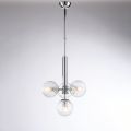 Sospensione in Ferro con 3 Luci Made in Italy - Como