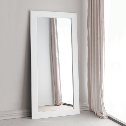 Specchiera con Cornice in Diverse Finiture Realizzata in Italia - Belenus Viadurini