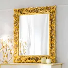 Specchiera da parete design classico Ives, 100x120 cm Viadurini