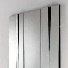Specchiera da Parete di Design Moderno in Vetro e Metallo Made in Italy – Pallino Viadurini