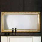 Specchiera da parete moderna in legno di abete fatta in Italia Armando Viadurini