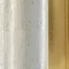 Specchiera moderna legno abete da parete a mano fatta in Italia Carlo Viadurini