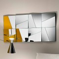 Specchio a Muro Modulare con Specchi Concavi e Convessi Made in Italy – Allegria