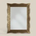 Specchio Classico con Cornice Oro Rettangolare Made in Italy - Florence Viadurini