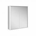 Specchio Contenitore da Parete in Alluminio con Illuminazione LED - Demon