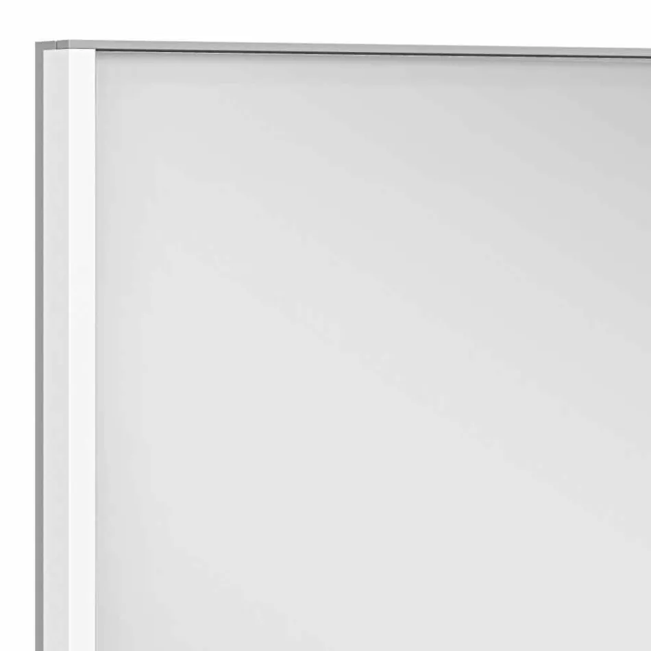 Specchio Contenitore Moderno da Incasso con Luce LED e Tastierino Touch - Demon Viadurini