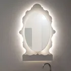 Specchio Contenitore Retroilluminato in Plexiglass Made in Italy - Leira Viadurini