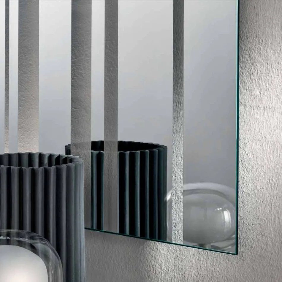 Specchio da Parete Rettangolare di Design Moderno Made in Italy – Coriandolo Viadurini