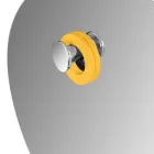 Specchio da Parete Rotondo Molato Design Semplice Made in Italy - Odile  Viadurini