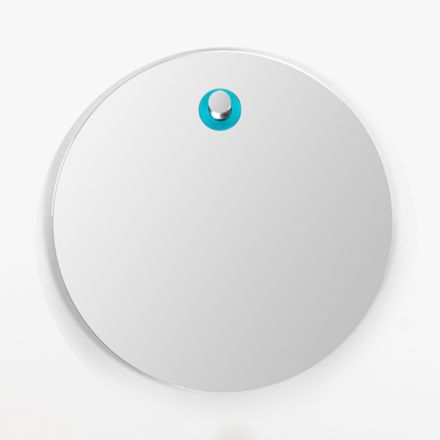 Specchio da Parete Rotondo Molato Design Semplice Made in Italy - Odile  Viadurini