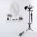 Specchio da parete trasparente di design Joy,made in Italy