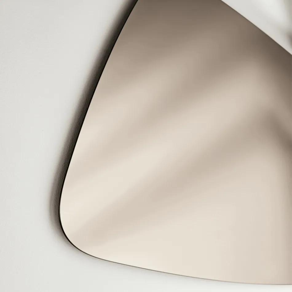 Specchio dal Profilo Lineare in Tre Colorazioni Made in Italy - Virage Viadurini