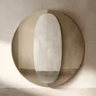 Specchio Doppio Pannello in Legno dal Design Moderno Made in Italy - Bristol Viadurini