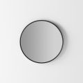 Specchio Parete Retroilluminato con Cornice Nera Made in Italy - Riflessi