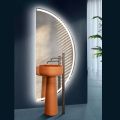 Specchio Retroilluminato con Stripe Led a Luce Continua - Excelsior