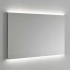 Specchio Retroilluminato da Parete con Telaio in Acciaio Made in Italy - Tundra Viadurini