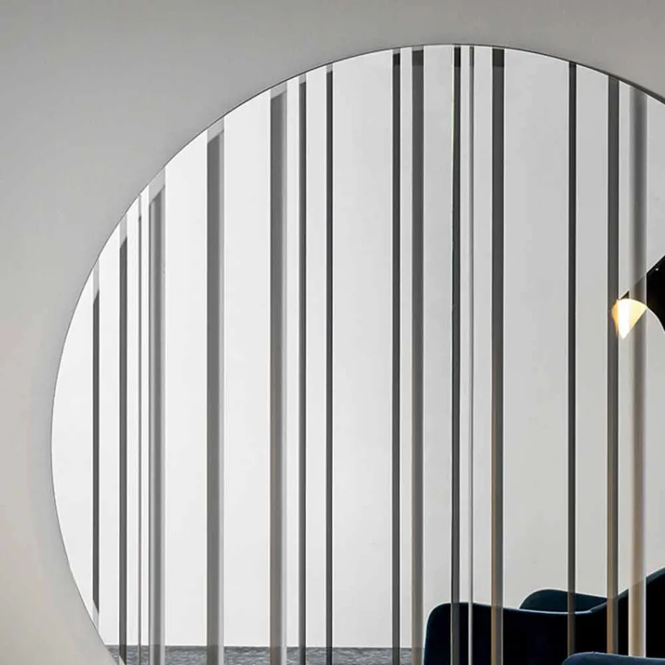 Specchio Rotondo da Parete Ø200 di Design Made in Italy – Coriandolo Viadurini