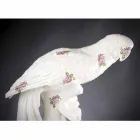 Statuina Artigianale a Forma di Pappagallo in Ceramica Made in Italy - Pagallo Viadurini