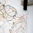 Tavolino Comodino in Plexiglass Trasparente e Colorato 2 Misure - Pelere Viadurini