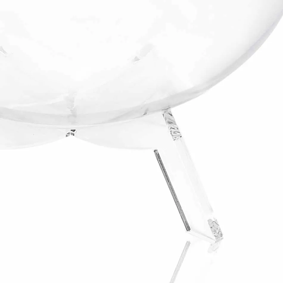 Tavolino / contenitore tondo verde Biffy,design moderno made in Italy Viadurini