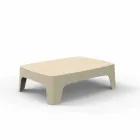 Tavolino da caffè per esterno Solid by Vondom in polipropilene Viadurini