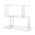 Tavolino da Divano in Plexiglass Trasparente o Fume Made in Italy -Janne