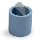 Tavolino da Giardino in Polietilene con Contenitore Made in Italy - Stracco Viadurini