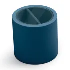 Tavolino da Giardino in Polietilene con Contenitore Made in Italy - Stracco Viadurini