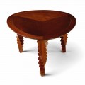 Tavolino da salotto design moderno in legno, made in Italy, Loris