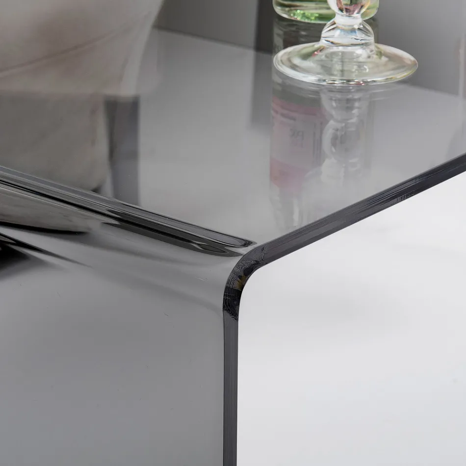 Tavolino da Salotto Realizzato in Plexiglass Made in Italy - Jasmine Viadurini