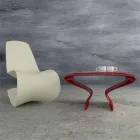Tavolino Design Moderno Origami Made in Italy Viadurini